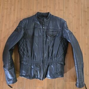 Women's Black Leather Jacket